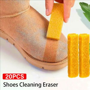 YESPERY 20Pcs Suede Shoes Cleaning Eraser Shoes Care Nubuck Leather Rubber Snow Boots Cleaner Dirty Remover