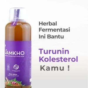 JAMKHO Obat Kolesterol Herbal Penurun Lemak Darah 100 ML