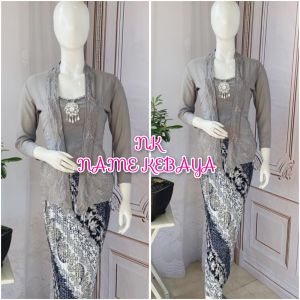 atasan kebaya pesta kebaya wisuda kutubaru bahan sifon free longtorso