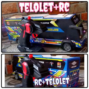 miniatur bus viral telolet basuri STJ DRAKA full variasi