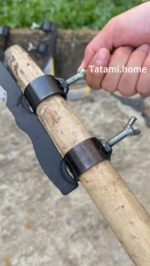 มัลติฟังก์ชั่น เคียวเกี่ยวหญ้า เคียวตัดกิ่งไม้ มีดผ่าหมาก มีดขอ เก็บผลไม้บนที่สูง ไม่ต้องปีนไม่ต้องก้มตัว ประหยัดแรง