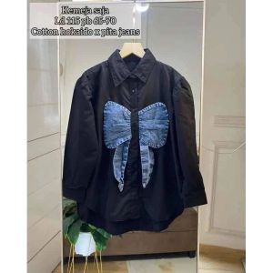 Atasan Kemeja Buffy / Kemeja Jeans Buffy / atasan Kemeja Wanita