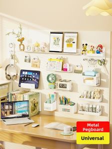 LOCIKA | Magnetic Pegboard Desk Organizer