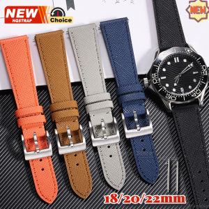 New 18mm 20mm 22mm Quick Release Vintage Stitched Leather Watch Strap Women Men Wristband for Omega for Seiko Bracelet for Rolex