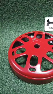 Speedline Racing Clutch Bell for Beat Fi - Red Design & Packaging - Compatible with Beat Fi Model - Bold Red Color & Matching Box Design