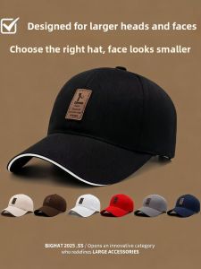 JIFANPAUL | Large Fit Windproof Face-Slimming Baseball Cap