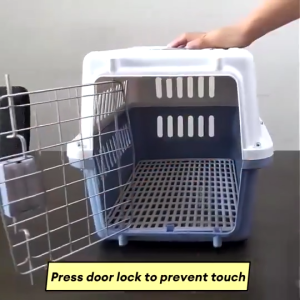 GREENPETS Pet Carrier Travel Cat Carrier Cat Cage Dog Carrier Crates Portable Pet Cage large Capacity Cat Cag
