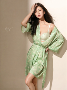 ManiForm | Comfortable Hanfu Collar Outer Wear Sleepwear