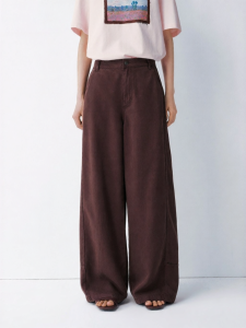 PEACEBIRD | Summer Lanintence Tencel Wide Leg Straight Jeans
