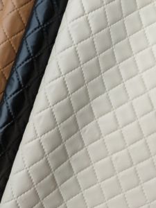 Vải Da Trang Trí Ghế Sofa Thêu Họa Tiết Kim Cương Thủ Công DIY Thân Thiện Với Môi Trường Chất Liệu Da Kiểu Dáng Hình Học