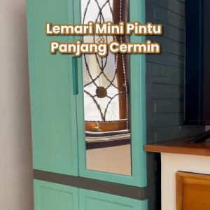 Lemari Pakaian Plastik Fawsline Pintu Panjang - Lemari Pakaian Dengan Kaca Lemari Minimalis