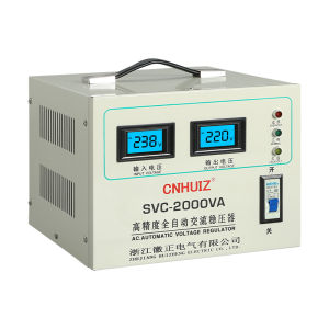 CNHUIZ | Household High-power Automatic Plug-and-Play AC 220V Single Phase Voltage Stabilizer