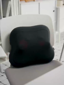 【New Arrival】Philips Back Massager Double-Sided Hot Compress 3d Massage Head 4 Massage Modes Memory Foam