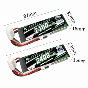 GESHI | 1C Control FT Futaba Compatible ET16 RC Controller Li-ion Battery