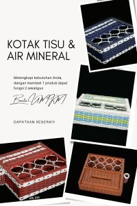 Termurah!! Kotak Tisu dan Air Mineral