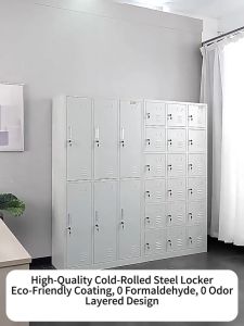 Fireproof and moisture-proof Locker Cabinet Storage Cabinet With Lock Multi-layer Cabinet Storage Multi-purpose Cabinet