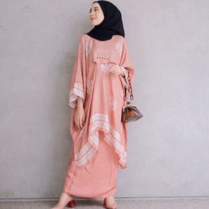 BATIK TRUNTUM SALMON | SET TRUNTUM | TRUNTUM MURAH BEST SELLER | KAFTAN BATIK SLAMPAD MURAH