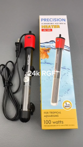 PRECISION SUBMERSIBLE AQUARIUM HEATER 100W/200W/300W ADJUSTABLE TEMPERATURE FOR TROPICAL FISH TANKS