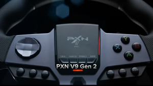 【SG】 PXN V9 GEN 2 - Simulation Racing Set Dual Haptic Motor Short Shifter Linear Pedals PC XBOX PS