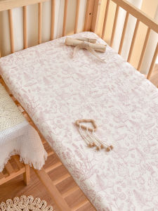 Pure Cotton Baby Bedding Cloth Durable Childrens Mattress Protector Cover for Nursery Kids Age 0-6 Years Old A-Class Safety