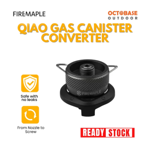 FIREMAPLE - QIAO GAS ADAPTOR CAMPING STOVE CANISTER CONVERTER LIGHTWEIGHT