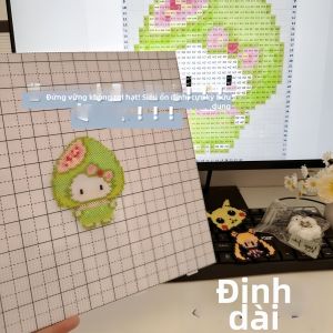 Bảng Vẽ DIY Chống Nhiệt Kích Thước Lớn 2.6mm Đậu