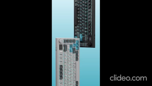 Voicsky ECHO 75 WL BT USB Gaming Keyboard RGB Mechanical Hotswap Cloudy Tactile Switch Light/Tone Linear Switch Dark