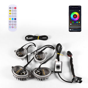 FULOWAY | RGB For BMWF95 X5M G05 X5 Laser X6 G06 RGB multicolor LED Boards DRL Module daytime running lights 2019-2022