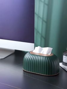 AKIRO MALAYSIA Premier Tissue Paper Box Spring Festure Tissue Storage Box Tissue Holder Tissue Box Dispenser Tisu Kotak 纸巾盒 收纳盒