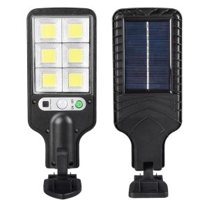 Solar Street Lights Outdoor Waterproof  Solar Lamp Spotlight 3 Light Modes PIR Motion Sensor Security Lamp for Path Yard Garden