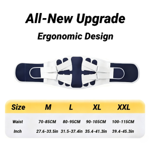 Back Brace Support Belt For Lower Pain Relief Adjustable Men Women Waist Lumbar Sciatica Scoliosis Herniated Disc Corset Posture