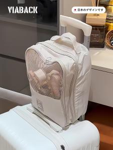 Portable Travel Luggage Shoe Storage Bag Oxford Cloth Shoe Cover Bootcase Dustproof Organizer for Business Trips And Vacations