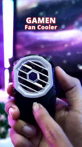 GAMEN GMR05 | Mobile Fan Cooler Mobile Phone Pendingin HP Super Cooling Fan Gaming  Wireless Connection