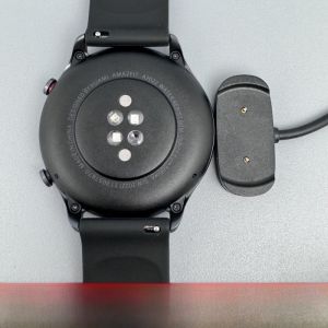 ชาร์จไฟแบบดูดแม่เหล็กสำหรับ Amazfit GTR2e/GTR2/GTRS2/T-Rex 2/3pro/GTS3/POP Mini4 นาฬิกาสปอร์ตแบบชาร์จเร็ว ไม่ใช่ชาร์จแบบดั้งเดิม