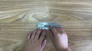Grendel Slot Pintu Jendela 3 Inch l 75cm l Selot Stainless + Skrup