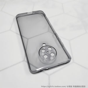 Redmi K30pro Phone Case K30 Ultimate Edition Transparent Black Transparent Silicone Case K30i All-Inclusive Redmi Drop-Resistant Soft Case