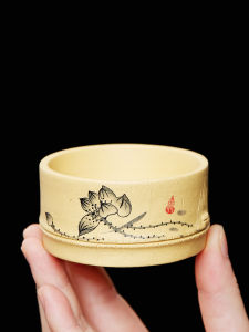 Cốc Trà Gốm Thủ Công Zisha Yixing Cốc Trà Nhỏ Dùng Tại Nhà Bộ Trà Gốm Sứ Phong Cách Trung Hoa Cốc Trà Chủ Nhân Bộ Trà Gongfu