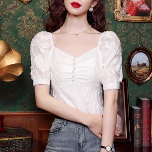 DAIXIANGFEIZI | Áo Sơ Mi Chiffon Mới Xu Hướng Hè