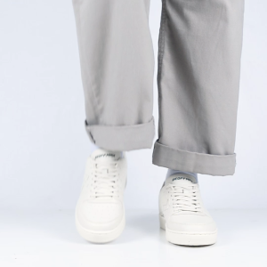 Geoff Max - Stance Vintage White Lifestyle Shoes Pria & Wanita