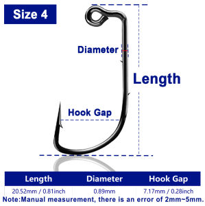 FishTrip 50Pcs Jig Hook 90 Degree Baitholder Jig Fishing Hook High-carbon Steel for Jig Head Mold DIY Make