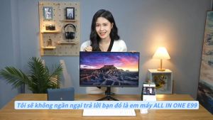 Máy tính All In One AOC A99 Master Intel Core i7-13620H RAM 16GB DDR4 256GB SSD 23.8 Inch Pin UPS 2600mAh