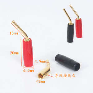 Hộp Nối Âm Thanh Đầu Chuối Đầu RCA Đầu Lotus Bộ Phận Loa Bộ Phận Âm Thanh Bộ Khuếch Đại Đầu Nối Âm Thanh