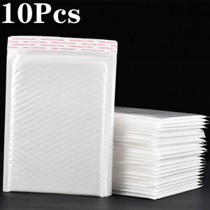 【Free Shipping】10Pcs/set Poly Bubble Envelope Padded Pad Envelope Shipping Bag Self-Sealing Shockproof Packing Bag