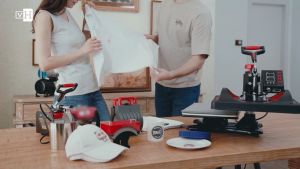 🏆JARD 5 in 1 Heat Press Machine Sublimation Machine Heat Press Printer for T-shirts Plates/Cap/Mug/Phone Covers/pen/football etc