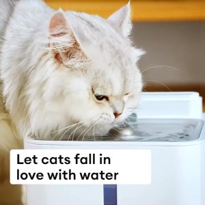 Cat Water Fountain Pet Water Dispenser 3L  5200mAh Automatic Wireless Sensor Pet Water Feeder Drinking Bowl 宠物饮水机