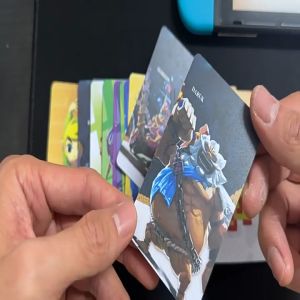 The Legend of Zelda Breath of The Wild Calamity Apocalypse Switch Amiibo Linkage Card 36 pieces/set Spiel Sammlung