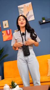Tas Hp Pria Waterproof Distro Keren Premium Evernext Sling Phone Ozie Anti Air
