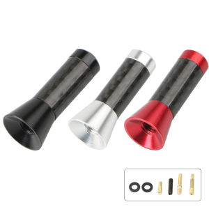 Antena Mobil Carbon Fiber Metal Mini 3.5Cm Short Anten Mobil Pendek Universal Signal Sinyal Jelas