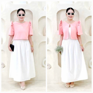 Casual Plain Color Modern Filipianiana Bolero Top - xs to large - classy and elegant - timeless classic - timeless piece - casual office or party - classic piece - super kapal ng tela - hindi kayo magsisi - our aim is to produce quality clothes - p