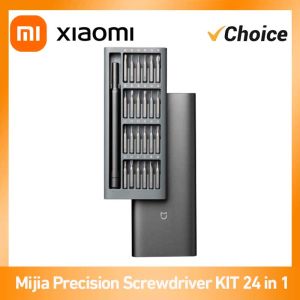 Xiaomi Mijia Precision Screwdriver KIT 24in1 Magnetic Bits Aluminum Box DIY Screw Driver Sets For Home PC Phone Repair Tools